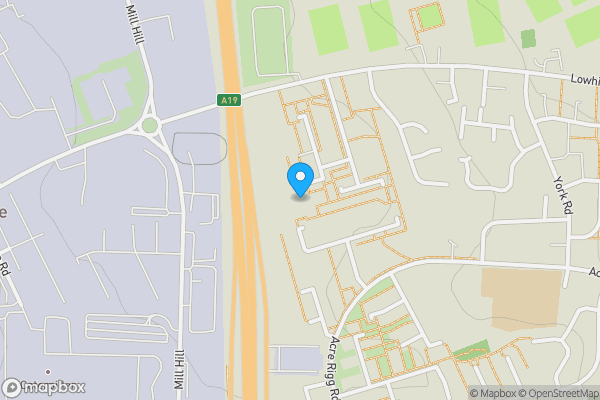 Map location for 85 Westmorland Rise, Peterlee, County Durham, SR8 2ER