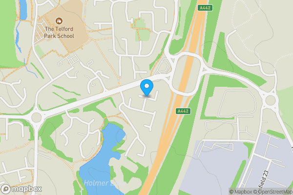 Map location for Boscobel Close, TELFORD, Shropshire, TF3 1QH