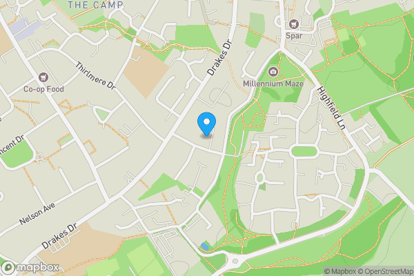 Map location for 45 Frobisher Road, St. Albans, Hertfordshire, AL1 5AH