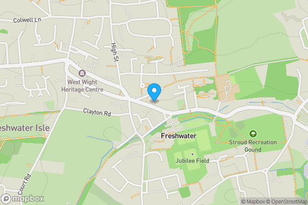Map location for Freshwater House, 15 School Green Road, Freshwater, Isle of Wight, PO40 9AJ