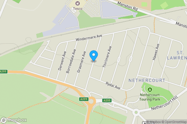 Map location for Coniston Avenue, RAMSGATE, Kent, CT11 0PW