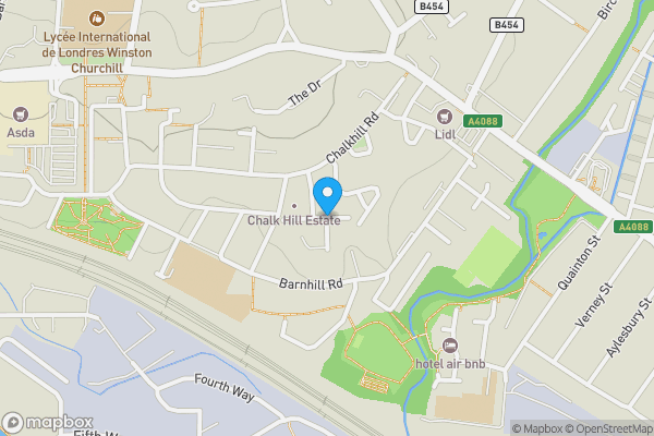 Map location for 196 Bilsby Lodge, Chalklands, Wembley, Middlesex, HA9 9DY