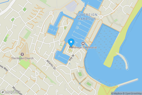 Map location for The Piazza, EASTBOURNE, East Sussex, BN23 5TG
