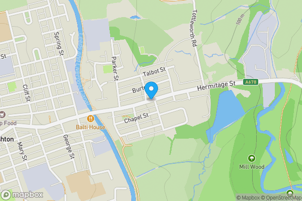 Map location for Holt Mill Cottage, Hermitage Street, Rishton, Blackburn, Lancashire, BB1 4NF