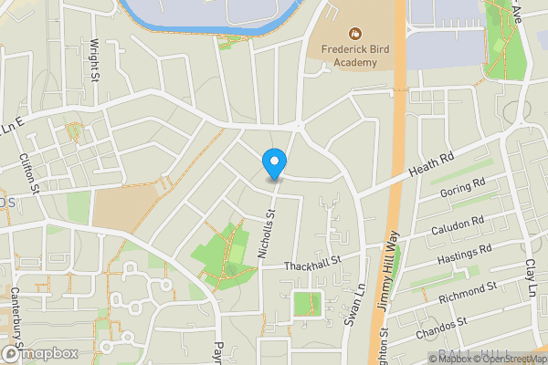 Map location for 83 Nicholls Street, Coventry, Warwickshire CV2 4GR