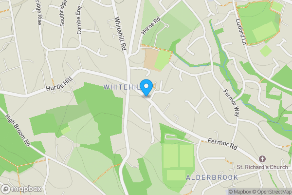 Map location for Land to the North East of Fermor Road Crowborough, East Sussex, TN6 3BN