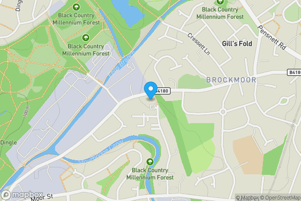 Map location for 305 Foxdale Drive, Brierley Hill, West Midlands, DY5 3GX