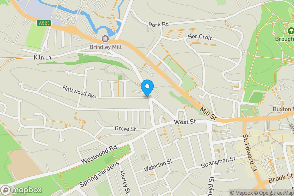 Map location for Frith Street, Leek, ST13 8EL