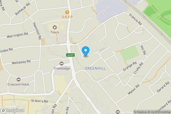 Map location for 1 Brandan House, Sovereign Place, Harrow, HA1
