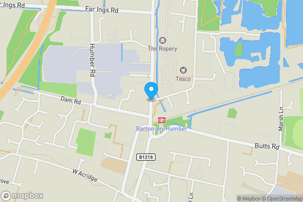 Map location for Waterside Road, Barton-upon-humber, DN18 5BH