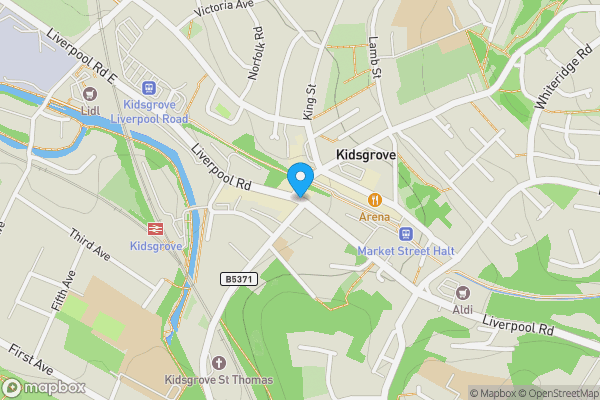 Map location for Harecastle Hotel, Liverpool Road, Kidsgrove, Stoke-On-Trent ST7 1EA