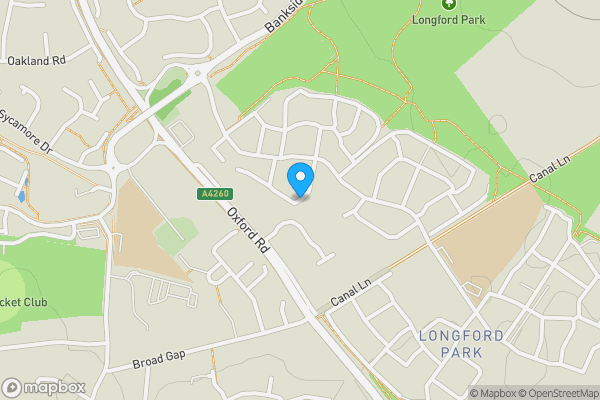 Map location for Development Site at Reedmace Road, Banbury, Oxfordshire, OX15 4TG