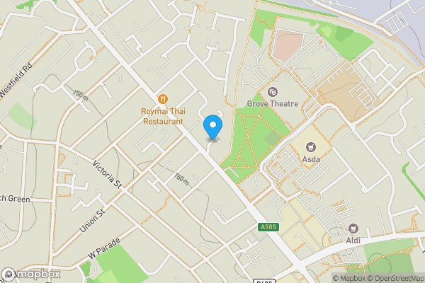 Map location for 6 Old School House, Frances Drive, Dunstable, Bedfordshire, LU6 1GF