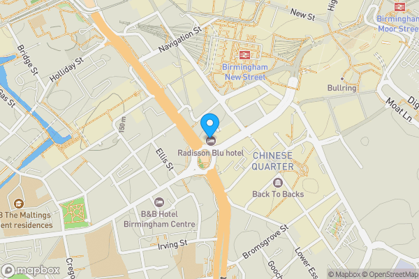 Map location for Apartment 2006 Beetham Tower, Birmingham, West Midlands, B1 1BA