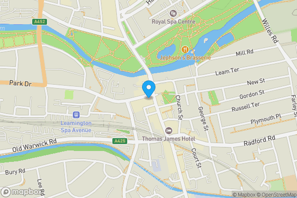 Map location for Flat 4, 12 Spencer Street, Leamington Spa, Warwickshire CV31 3NF