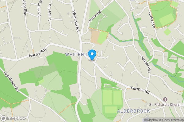 Map location for Land to the North East of Fermor Road, Crowborough, East Sussex, TN6 3BN