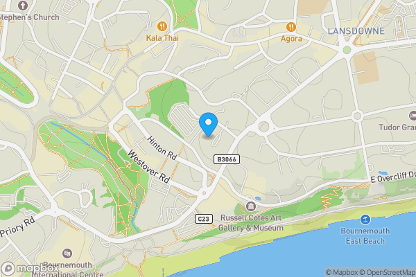 Map location for Bath Road, Bournemouth, BH1 2HS