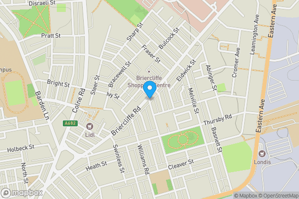 Map location for Queen Victoria Road, BURNLEY, Lancashire, BB10 3DH