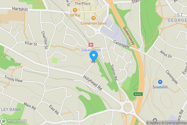 Map location for Station Fields, TELFORD, Shropshire, TF2 6DH