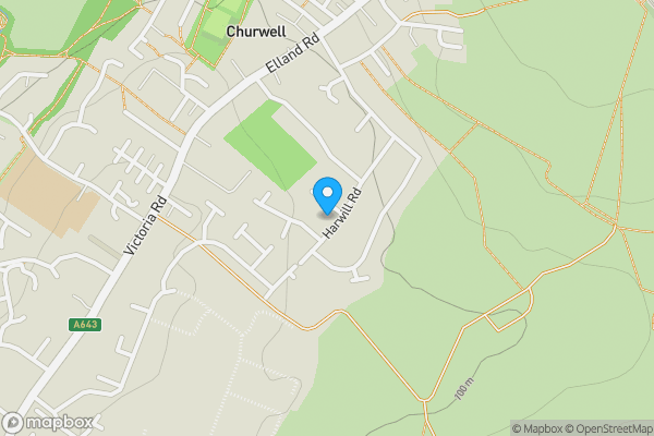 Map location for 22 Harwill Road, Morley, Leeds, West Yorkshire, LS27 7QJ