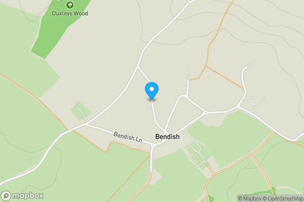 Map location for Land at Law Hall Cottages, Bendish, Hitchin, Hertfordshire, SG4 8JG