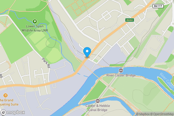 Map location for Land At Ravenswharfe Road, Thornhill Lees, Dewsbury, West Yorkshire, WF13 3RD