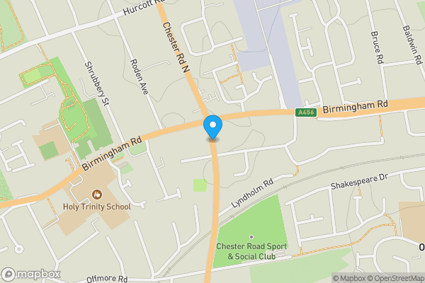 Map location for Chester Road North, KIDDERMINSTER, Worcestershire, DY10 2RS