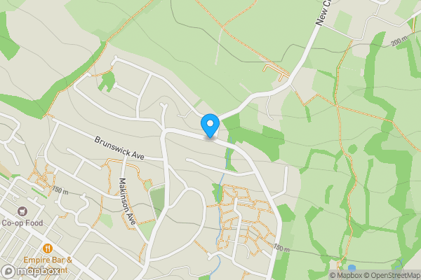 Map location for Ainsworth Avenue, Bolton, Lancashire, BL6 6NW