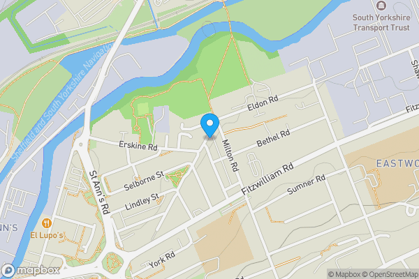 S65 Postcode Rotherham 205 Hatherley Road, Rotherham, South Yorkshire, S65 1QR