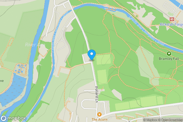 Map location for Land at Pollard Lane Bramley, Leeds, LS13 1EA