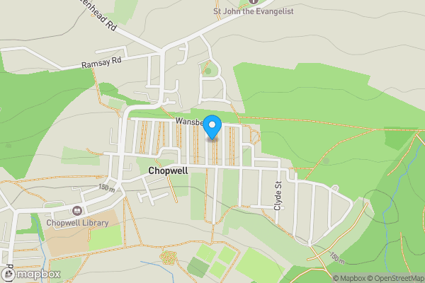 Map location for 13 Thames Street Chopwell, Newcastle upon Tyne, Tyne and Wear, NE17 7DB