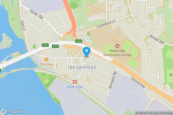 Map location for Old Redbridge Road, Southampton, Hampshire, SO15 0NF