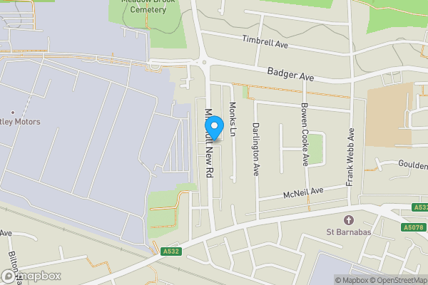 Map location for 83 Minshull New Road, Crewe, Cheshire, CW1 3PG