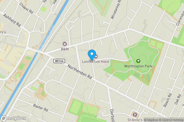 Map location for 8, Sale, Cheshire, M33 2BH