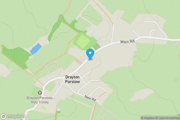 Map location for 40 Main Road, Drayton Parslow, Buckinghamshire, MK17 0JS