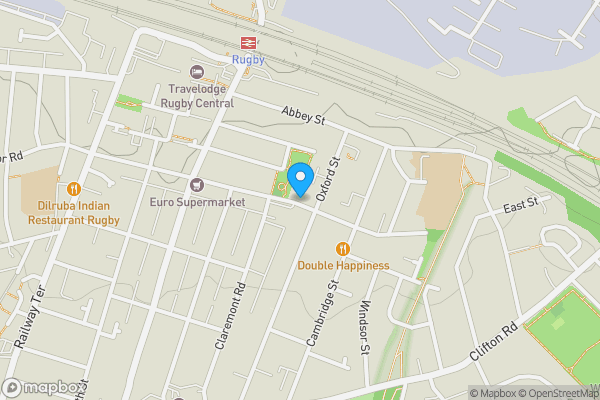 Map location for 79, Craven Road, Rugby, Warwickshire CV21 3JZ