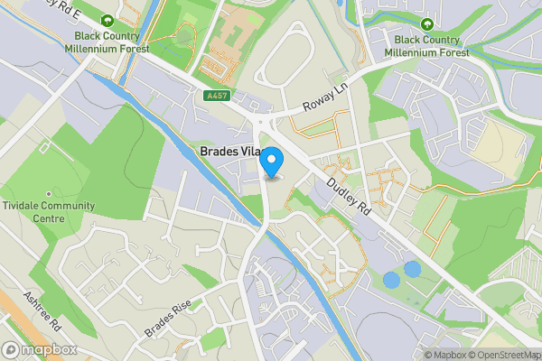 Map location for St. Aubyns, Brades Road, Oldbury, B69 2EP