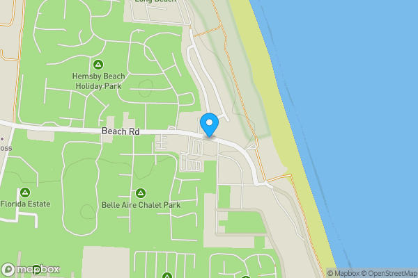 Map location for 178 Belle Aire Chalet Park, Beach Road, Hemsby, Great Yarmouth NR29 4HZ