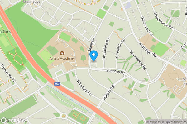 Map location for Jewson, Unit 7 Sandy Lane Birmingham B6 5TP