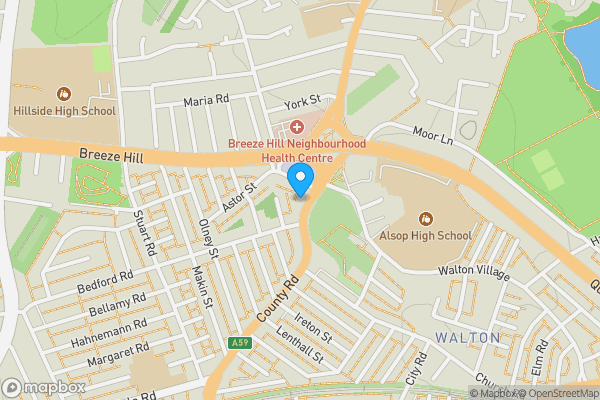 Map location for 271 County Road, Walton, Liverpool, Merseyside, L4 5PQ L4 5PQ