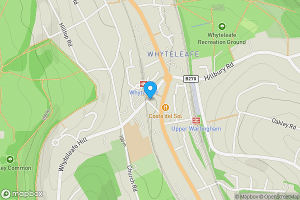 Map location for St. Lukes Court, 2 Whyteleafe Hill, Whyteleafe, Surrey, CR3 0FJ