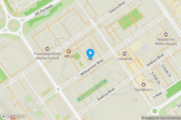 Map location for Tempus House, 249 Midsummer Boulevard, Milton Keynes, Buckinghamshire, MK9 1FP