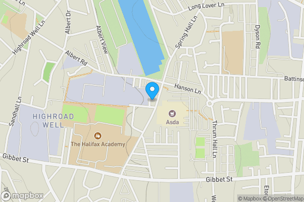 Map location for 8 Coventry Street, Halifax, West Yorkshire, HX2 0BX