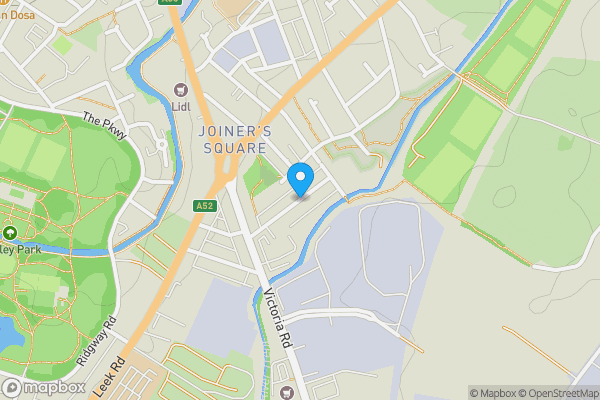 Map location for Cotesheath Street, STOKE-ON-TRENT, Staffordshire, ST1 3JB