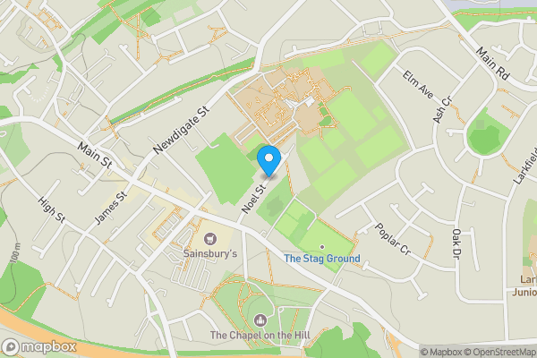 Map location for Noel Street, Nottingham, Nottinghamshire, NG7 6BL