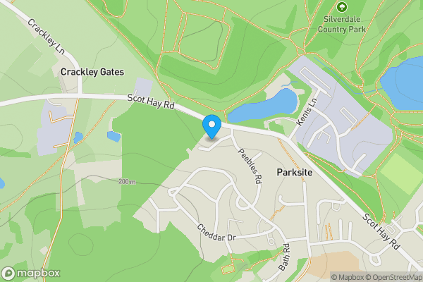 Map location for 13 Droitwich Close, Silverdale, Newcastle, ST5 6RA