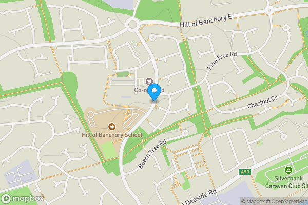 Map location for 3 Development Sites with Planning, Hills of Banchory, AB31 5BQ