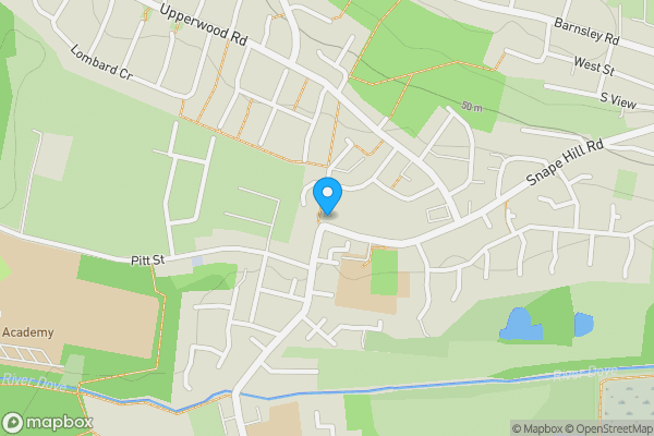 Map location for 138 Snape Hill Road, Darfield, Barnsley, Barnsley , South Yorkshire S73 9LT