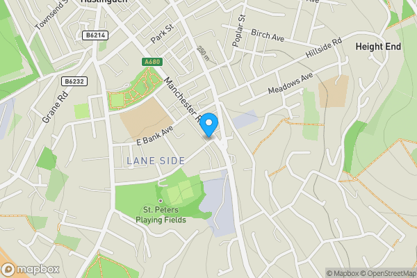 Map location for 133 Manchester Road, Haslingden, Rossendale, Lancashire BB4 6NT