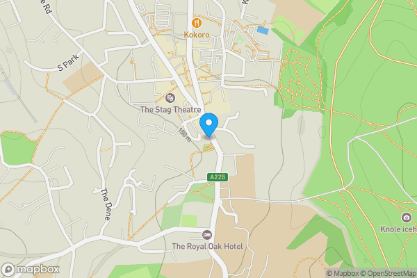 Map location for Flats 1-3, 43 & Flats 1-3 45, High Street, Sevenoaks, Kent TN13 1JF
